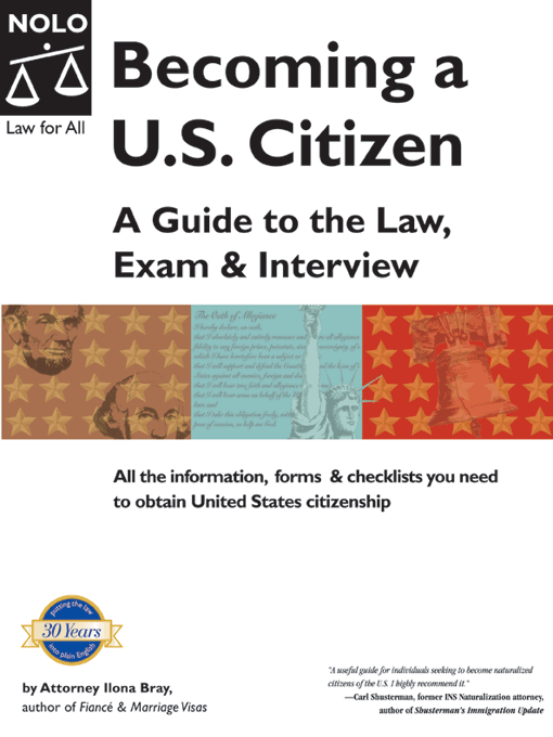Title details for Becoming a U.S. Citizen by Ilona Bray - Wait list